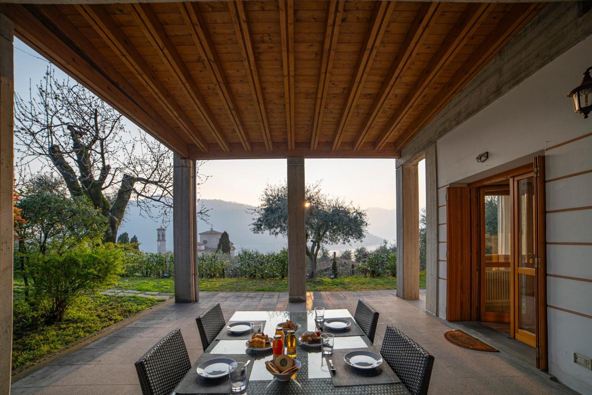 Villa Casa Degli Ulivi Sale Marasino Exterior foto